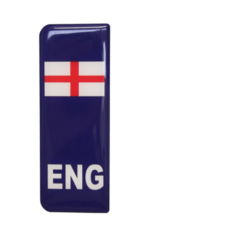 3D Gel England Flag/Badge