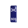 3D Gel Scotland Flag/badge
