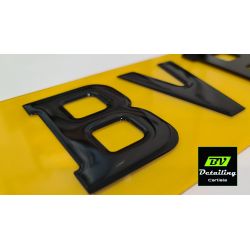 3D Gel number plates available at BV Detailing, Carlisle, Cumbria
