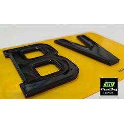 BV 4D 3mm Acrylic Plates with gel top - Standard UK size set front & back