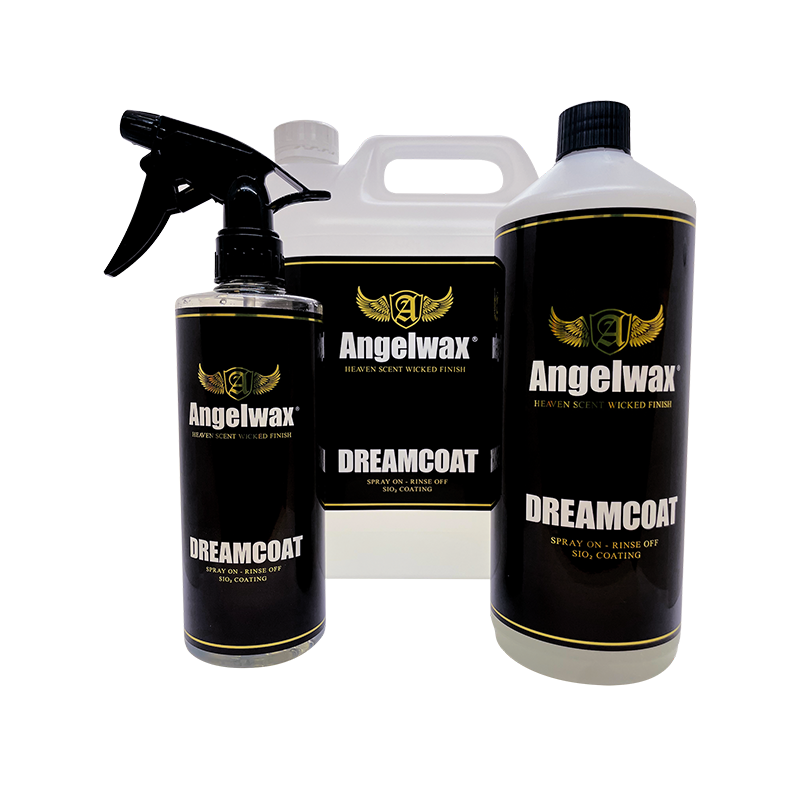 Angelwax dreamcoat spray on rinse off Si02 coating 500ml